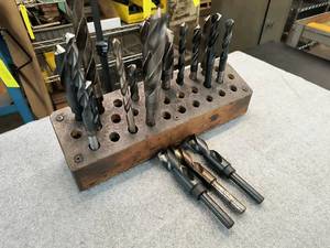 lot 165 image: Lot of 38 in. Shank Drills with St...