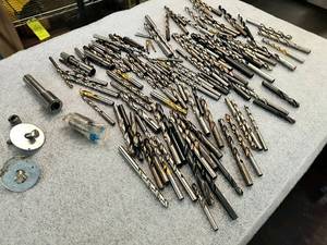 lot 171 image: Large Lot of Assorted Size Drills a...