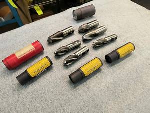 lot 174 image: (6) Ball End End Mills Consisting o...