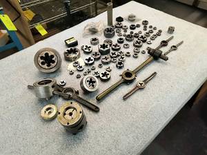 lot 179 image: Lot of Assorted Hand Taps and Dies...