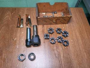 lot 262 image: Collet holders and rubber collets