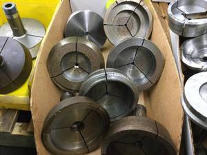 lot 195 image: (7) Mostly5C Collet Step Chucks...
