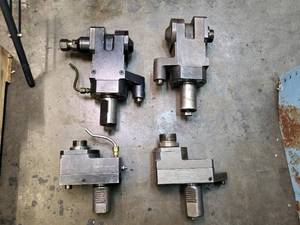 lot 288 image: (4) Live Tool Holders for Mazak