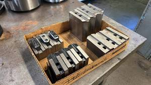 lot 249 image: Assorted Jaws for CNC Lathe Chucks...