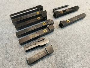 lot 269 image: (9) 12 in. Square Shank Turning To...