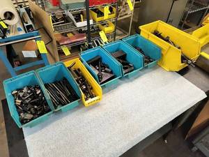 lot 329 image: Large Lot of Assorted Hold Downs...