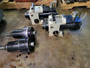 lot 286 image: Assorted parts from Haas CNC Rotary...