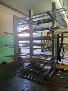 lot 420 image: MECO material handling rack (3) 10...