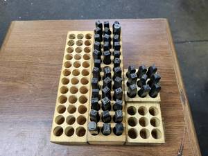 lot 349 image: Letter and number punches...