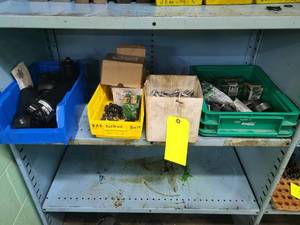 lot 359 image: Pneumatic inline filters, bolts, ca...