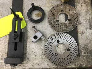lot 382 image: AssortedDividing Head parts to ...