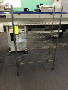 lot 390 image: NSF Metro Style Rack...