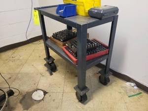 lot 419 image: Heavy duty cart...