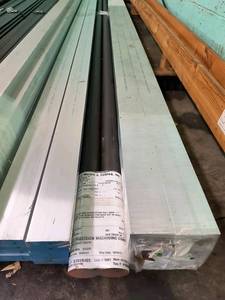 lot 206 image: (2) Mild Steel Round Bar Stock Diam...