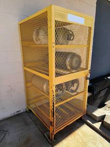 lot 439 image: LP Cage Without Contents Approximat...