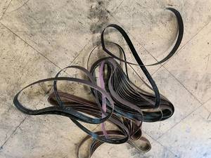 lot 446 image: Lot of Sanding Belts 1 in. x 40 in....