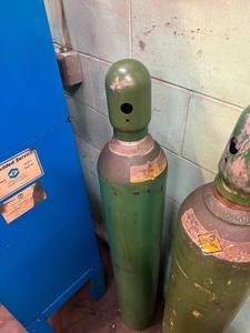 lot 448 image: Oxygen Tank with Cap. Sold with an ...