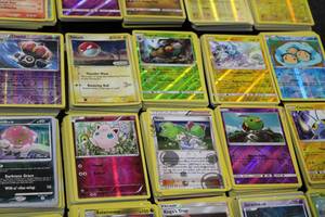 lot 98 image: Pre 2020 Pokemon Card Lot  Rare - Holo - Reverse Holo Only  300 Cards