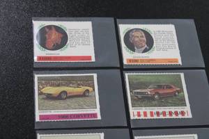 lot 100 image: 1968 American Oil Winners Circle Card Lot  7 Cards