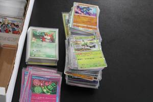 lot 103 image: International Pokemon Trading Card Lot  1800 Cards w 250 HolosReverse Holo