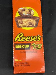 Reeses Big Cup with Reeses Puffs - 16 Count