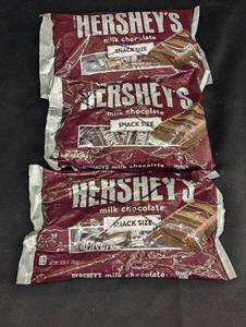 Hersheys Milk Chocolate Snack Size - 3 Packs
