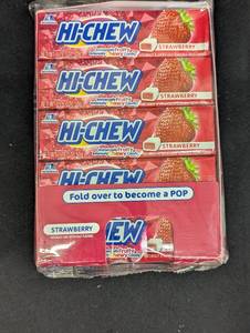 Hi-Chew Strawberry Chewy Candy Pack
