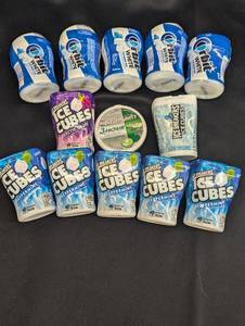 Assorted Chewing Gum and Mints - Lot of 14
