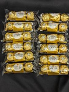 Ferrero Rocher Chocolate Hazelnut Confections 12-Pack
