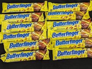 Lot of 12 Butterfinger Bars (1.9 oz Each)