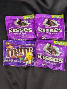 Assorted Chocolate Candies - Hersheys Kisses and M&Ms