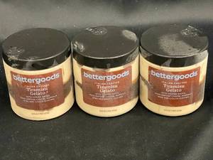 lot 19 image: H - Bettergoods Italian Crafted Tiramisu Gelato 16 fl oz - 3 Pack