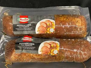 lot 40 image: M - Hormel Peppercorn Pork Tenderloin - 2 Pack