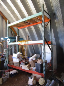 lot 5 image: (1) Section of Pallet Racking 36x8x11