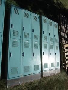 lot 11 image: (2) Sets of Lockers 36x77x18