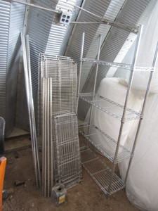 lot 43 image: Steel Racks