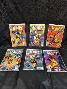 lot 1 image: Six Wolverine Direct Edition Comics (Mint Condition)