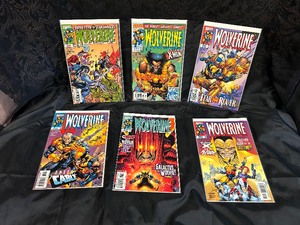 lot 2 image: Six Wolverine Direct Edition Comics (Mint Condition)