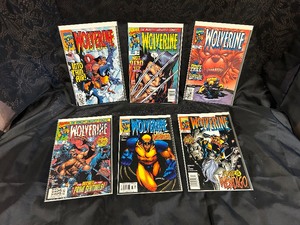 lot 3 image: Six Wolverine Comic Books  (Mint Condition)