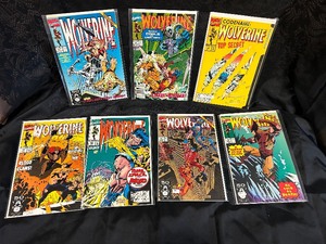 lot 4 image: Seven Wolverine Comics (50th Anniversary & Direct Edition) (Mint Condition)