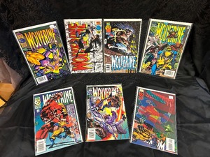 lot 5 image: Seven Wolverine Direct Edition Comics (Mint Condition)