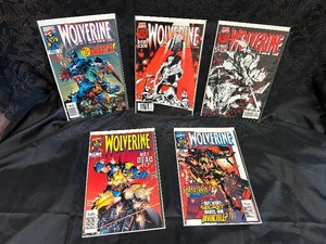 lot 7 image: Five Wolverine Direct Edition Comics (Mint Condition)