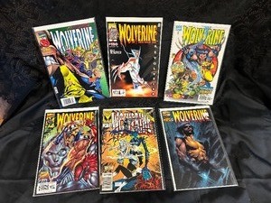 lot 8 image: Six Wolverine Direct Edition Comics (Mint Condition)