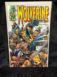 lot 11 image: Holographic Wolverine Comic Book Mint Condition