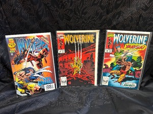 lot 15 image: 3 Wolverine Comic Books Mint Condition