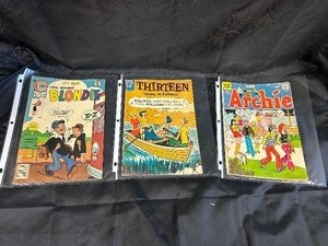 lot 31 image: Three Vintage Comic Books
