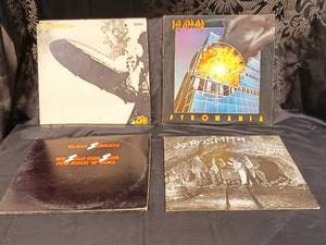 lot 40 image: Black Sabbath, Led Zepplin, Def Leppard, Aerosmith Vinyls