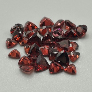 14.32 Carat Garnet Mixed Cut - Various Size & Shape Assorted Lot of Loose Stones