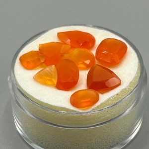 7.89 Carat Mexican Jelly Opal Mixed Cut - Various Color, Size & Shape Assorted Lot of Loose Stones