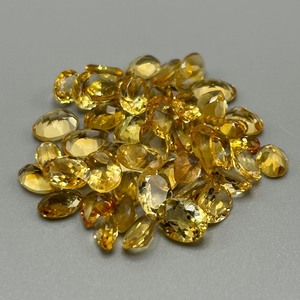 37.50 Carat Citrine Mixed Cut - Various Color, Size & Shape Assorted Lot of Loose Stones